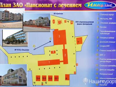 Пансионат Импульс - Черное море, Ольгинка