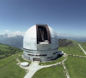 Башня 6-метрового телескопа БТА. Высота 53 м