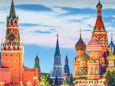 Топ мест для первого визита в Москву