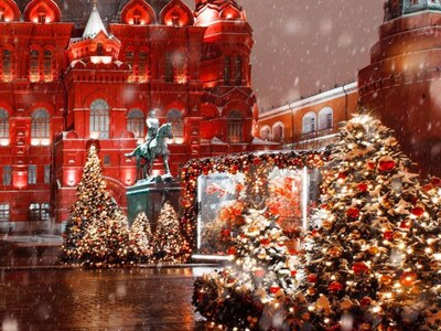 Сказочная новогодняя Москва