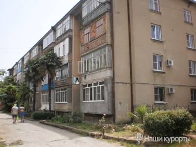 Частный сектор:Комната в квартире Золотой шар - Абхазия, Гагра